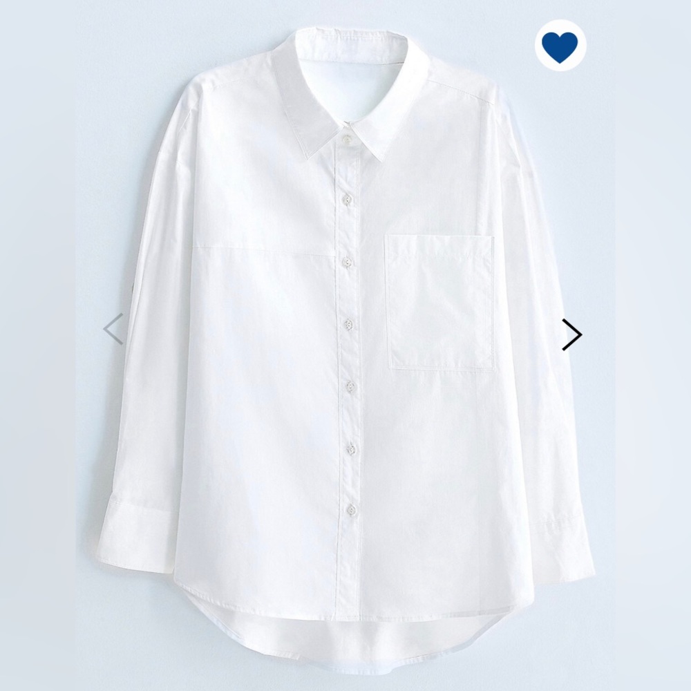 NWT Own. Oversized Boyfriend Shirt